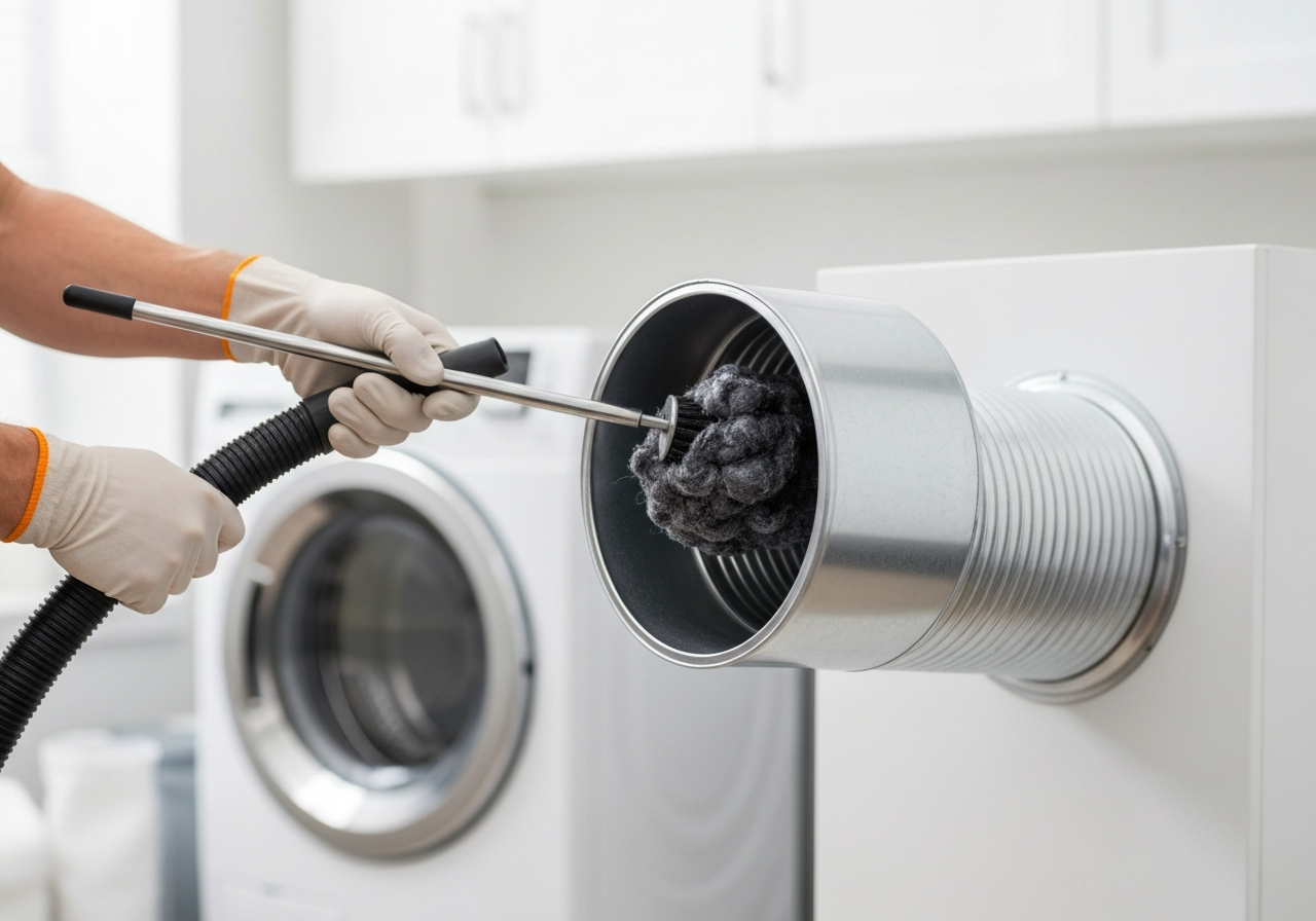 Regular Dryer Vent Cleaning