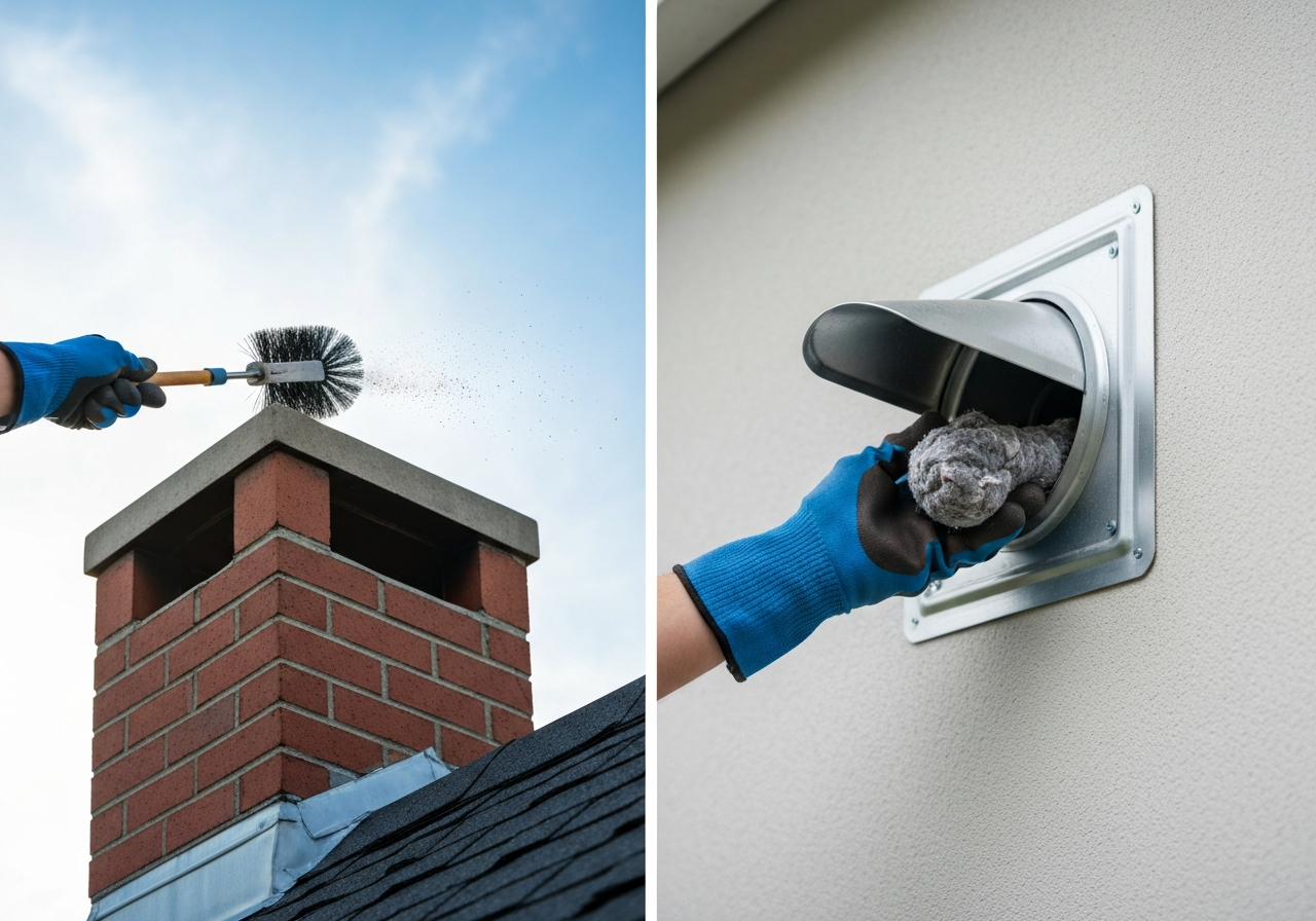 Chimney and Dryer Vent Cleaning
