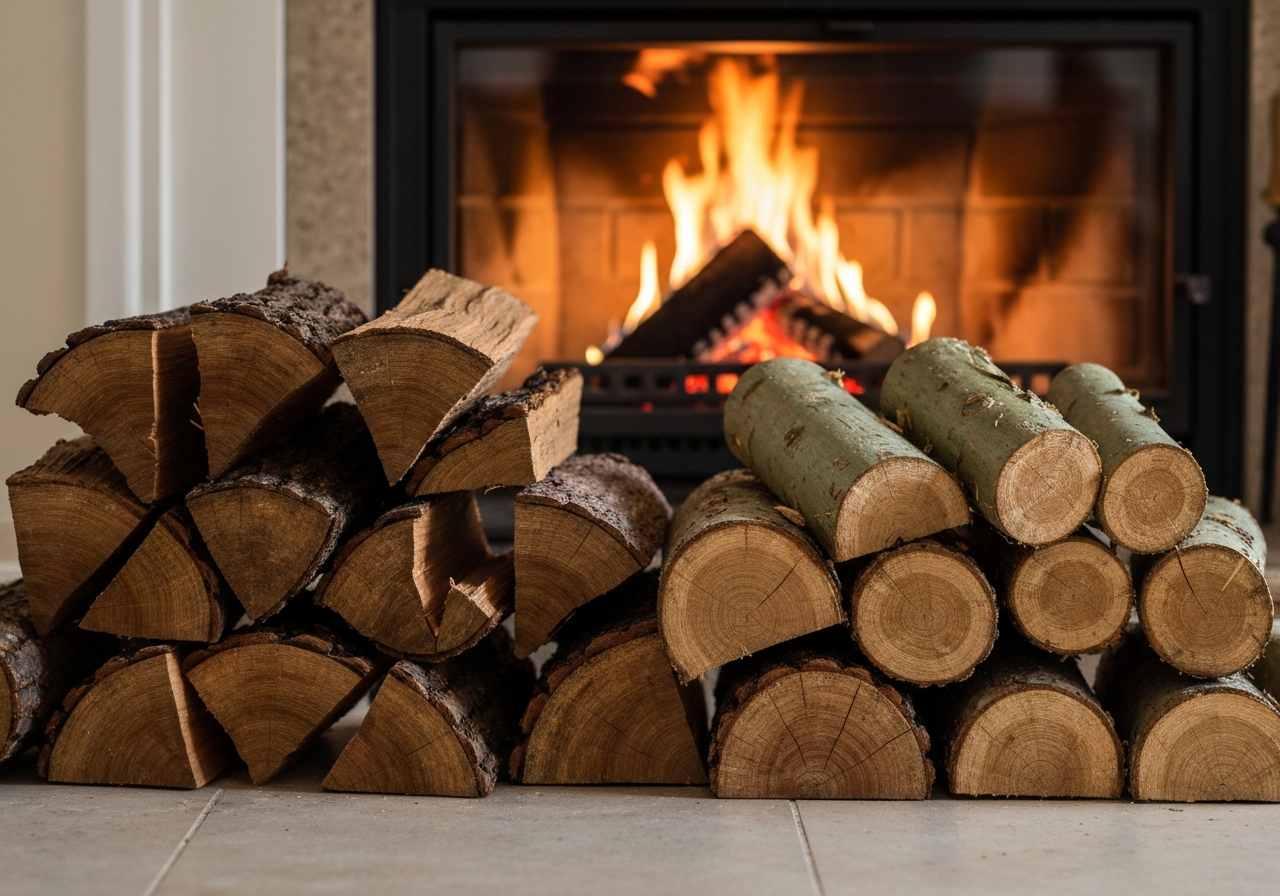 best and worst firewood for fireplace